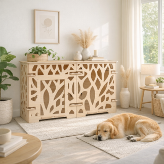 Вольер 100*50*60 - листья - без покрытия