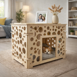 Вольер 70*50*60 - круги - без покрытия