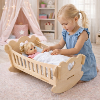 Кроватка для кукол Монтессори